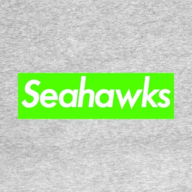 Supreme Seattle Seahawks (Green) by gabradoodle